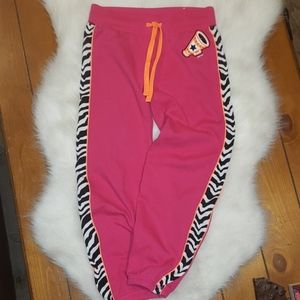 Justice brand girls "Cheer" sweat pants size 10